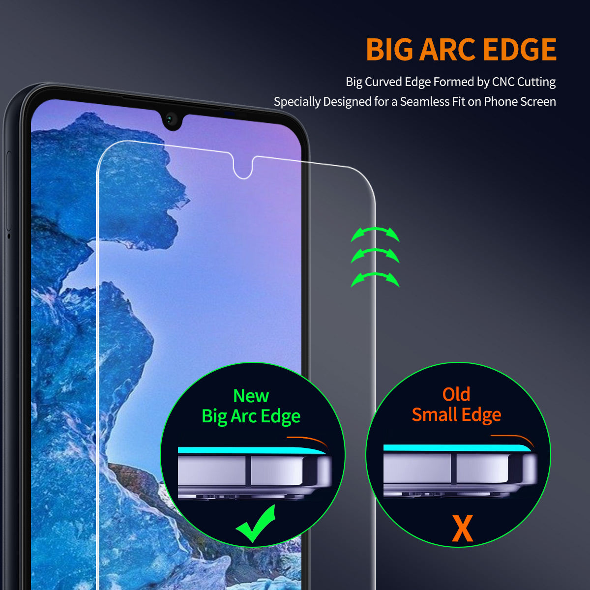 ENKAY HAT PRINCE For Honor Play 40 Screen Protector High Aluminum-silicon Glass Anti-explosion Film ENKAY HAT PRINCE For Honor Play 40 Screen Protector High Aluminum-silicon Glass Anti-explosion Film